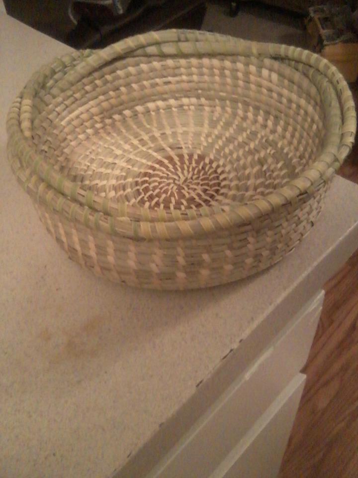 GULLAH SWEETGRASS BASKET 1